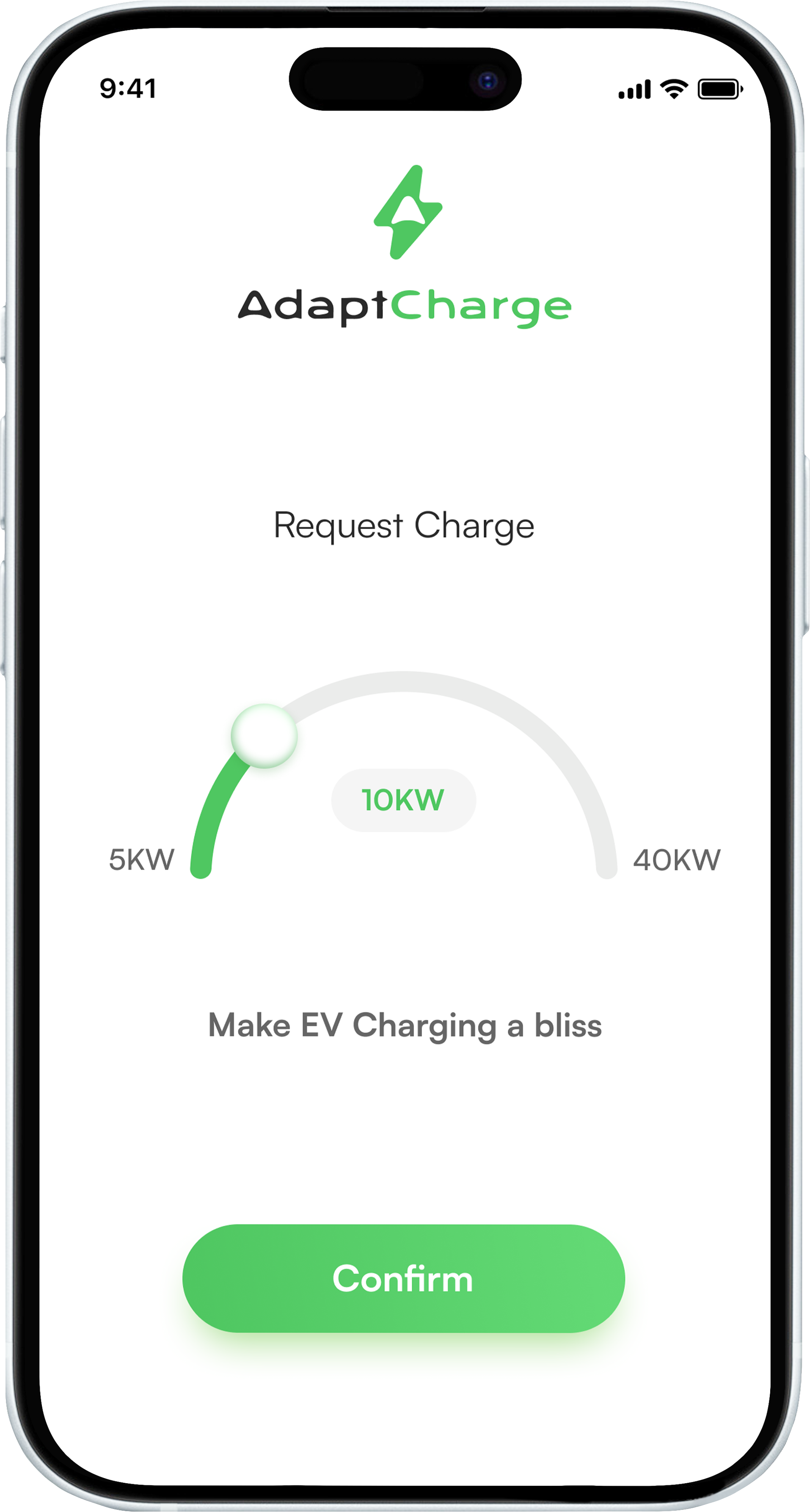 AdaptCharge Screen 1